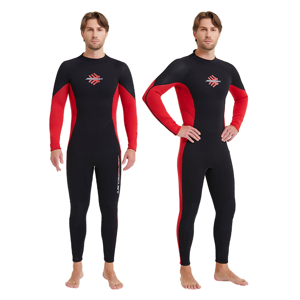 Wetsuit 3Mm Neoprene - Men's 3mm Neoprene Snorkeling Suit Warm