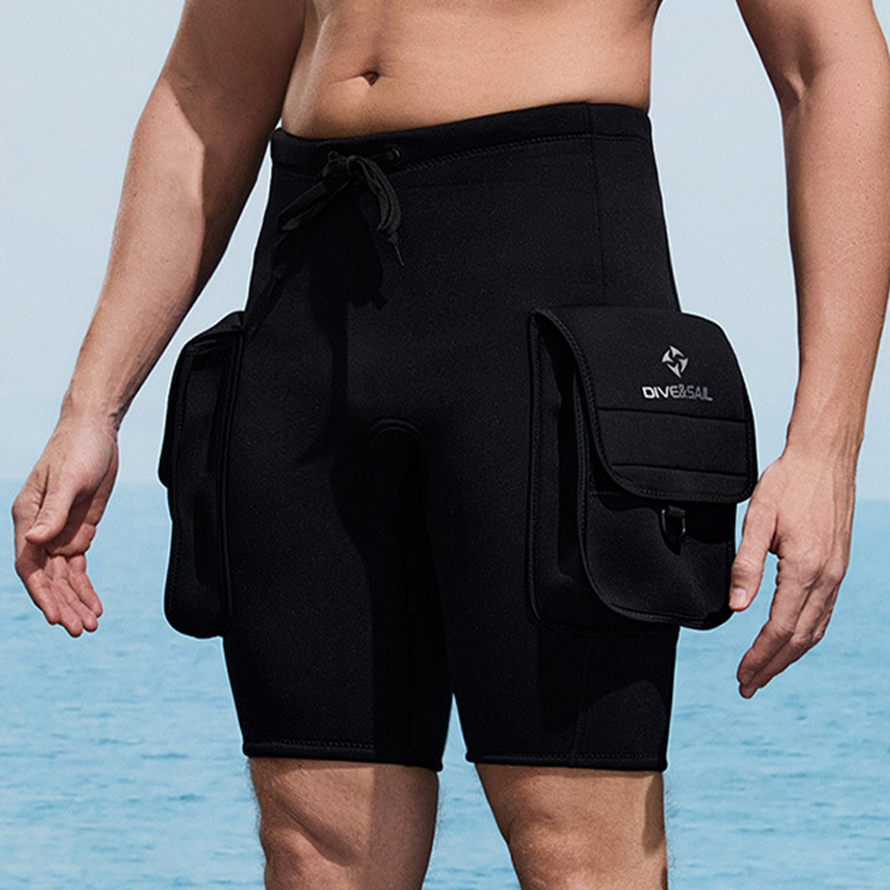 Wetsuit 3Mm Neoprene - 3MM Diving Pants With Double Pockets