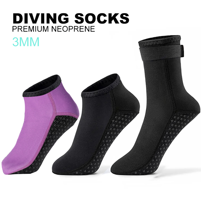 Neoprene Sock 3mm Boots Diving - огляд і ціна Wetsuit 3Mm Neoprene