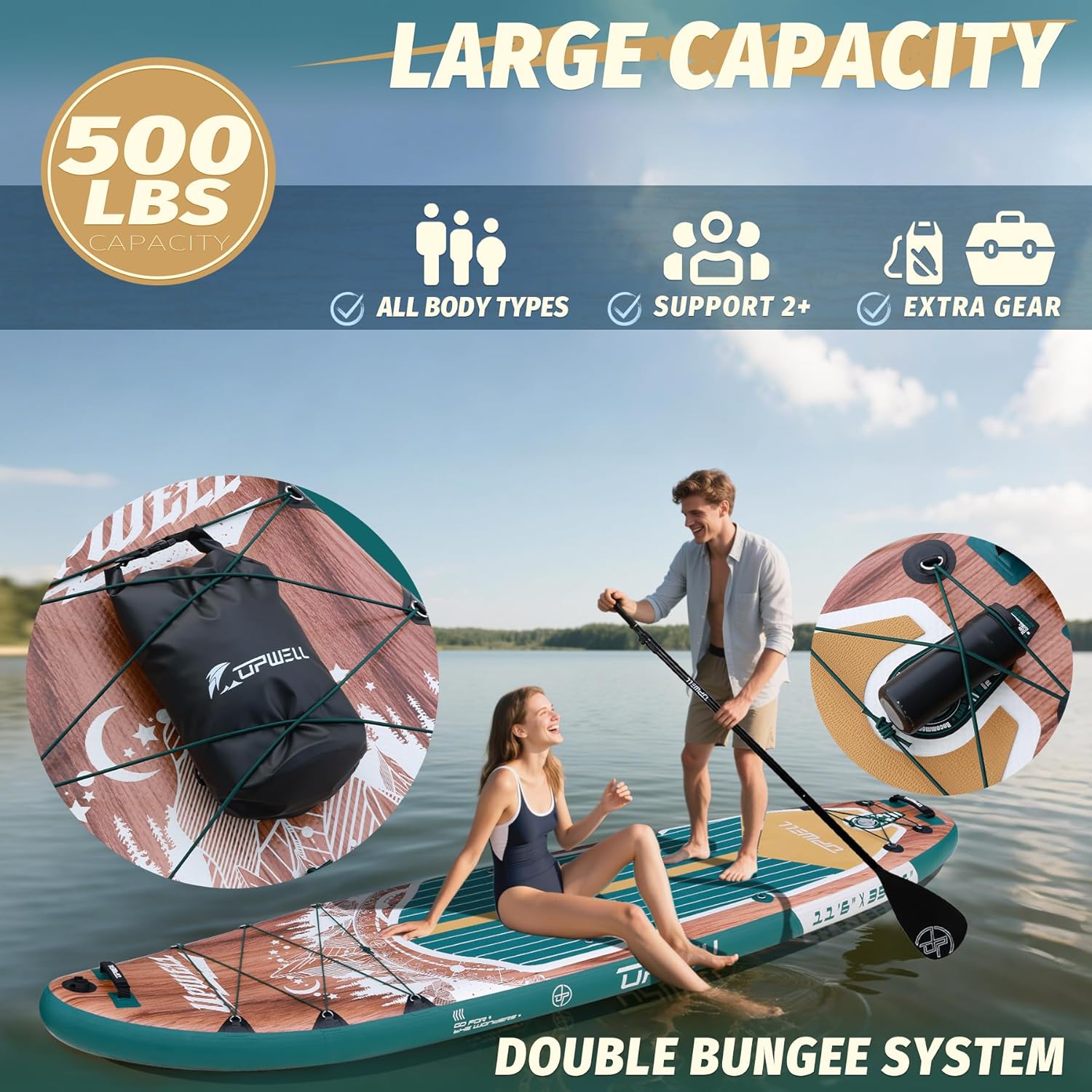 Inflatable Stand Up Paddle Boa - огляд і ціна Stand Up Paddle Leash
