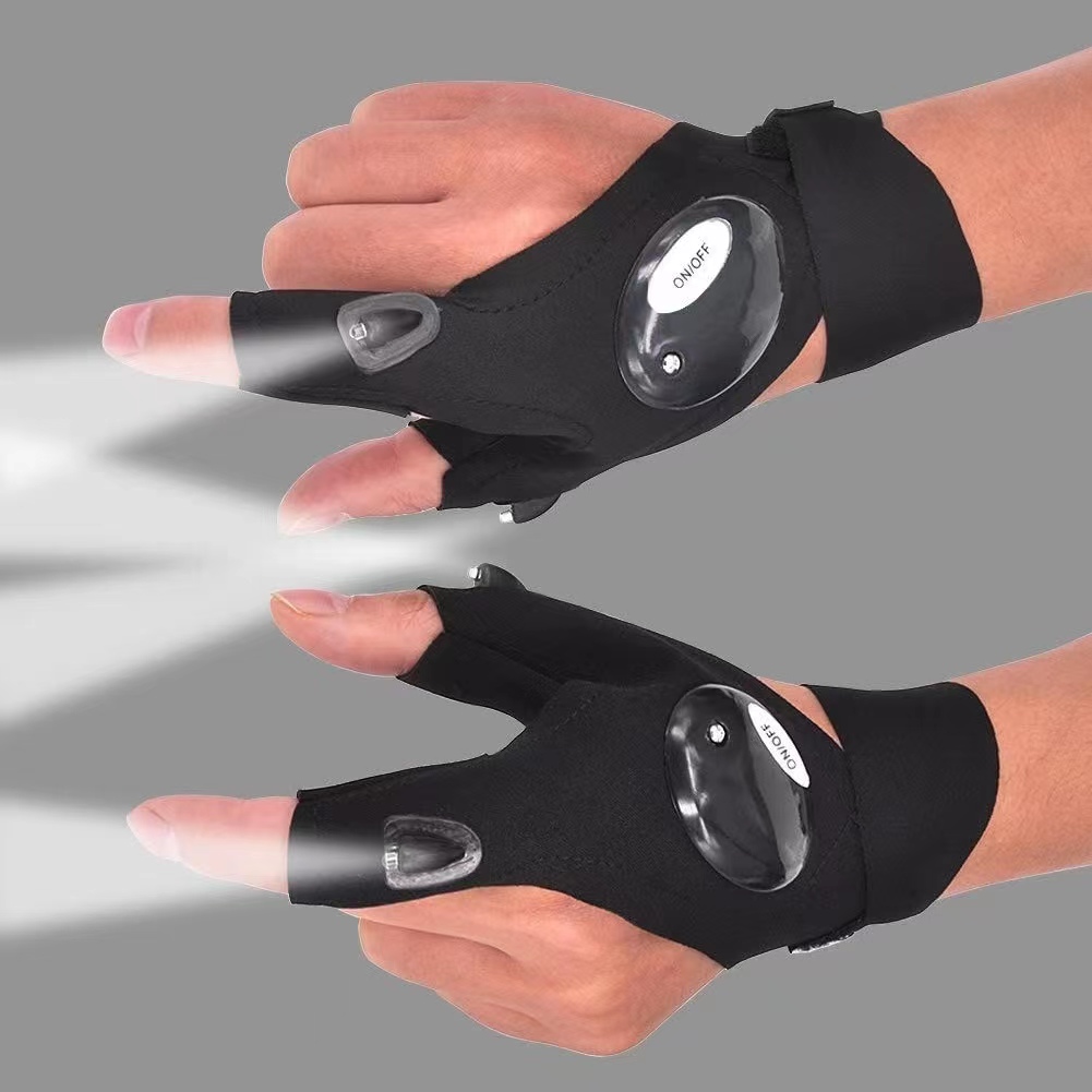 Fingerless Glove LED Flashligh - огляд і ціна Spearfishing Glove