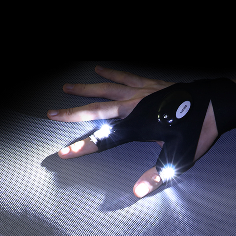 Fingerless Glove LED Flashligh - огляд і ціна Spearfishing Glove
