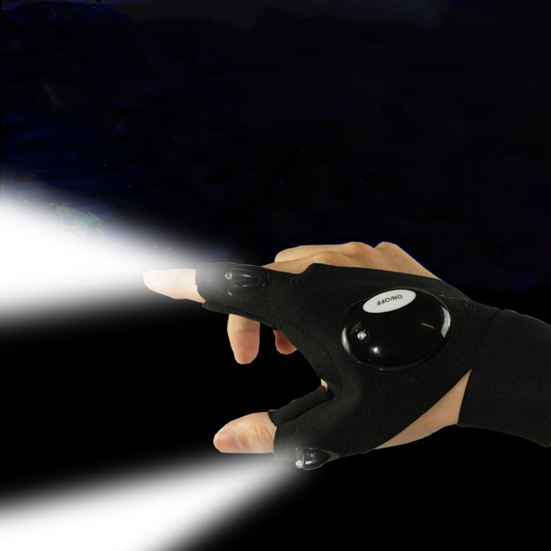 Fingerless Glove LED Flashligh - огляд і ціна Spearfishing Glove
