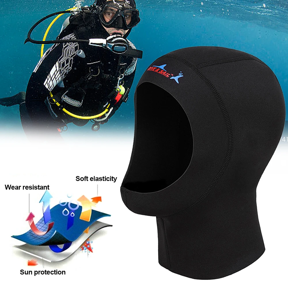 1mm Neoprene Men Women Fishing - огляд і ціна Aquatic Sports Cap