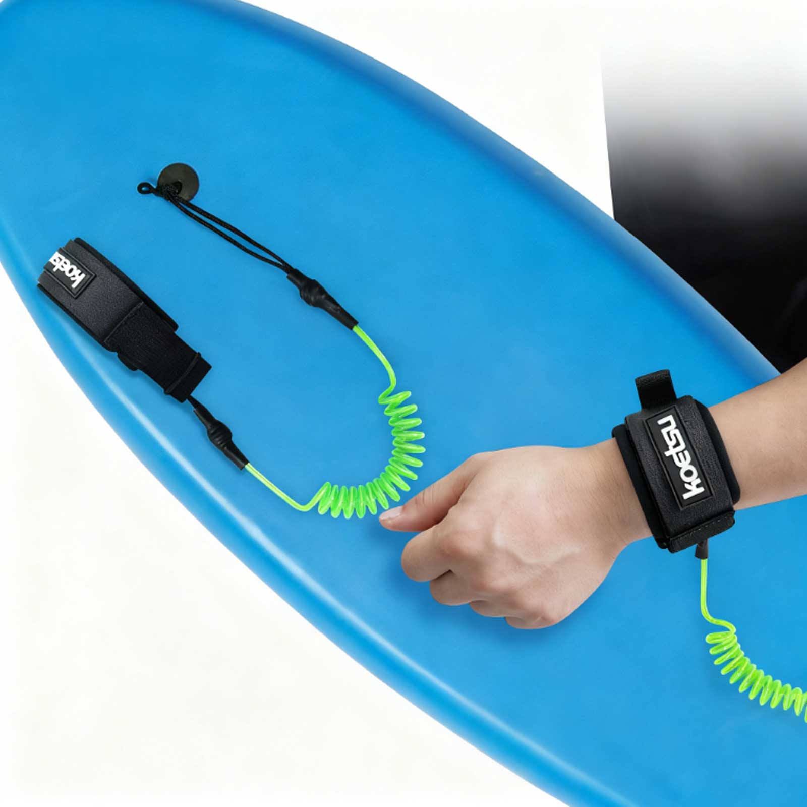 Coiled Bodyboarding Leash TPU  - огляд і ціна Stand Up Paddle Leash