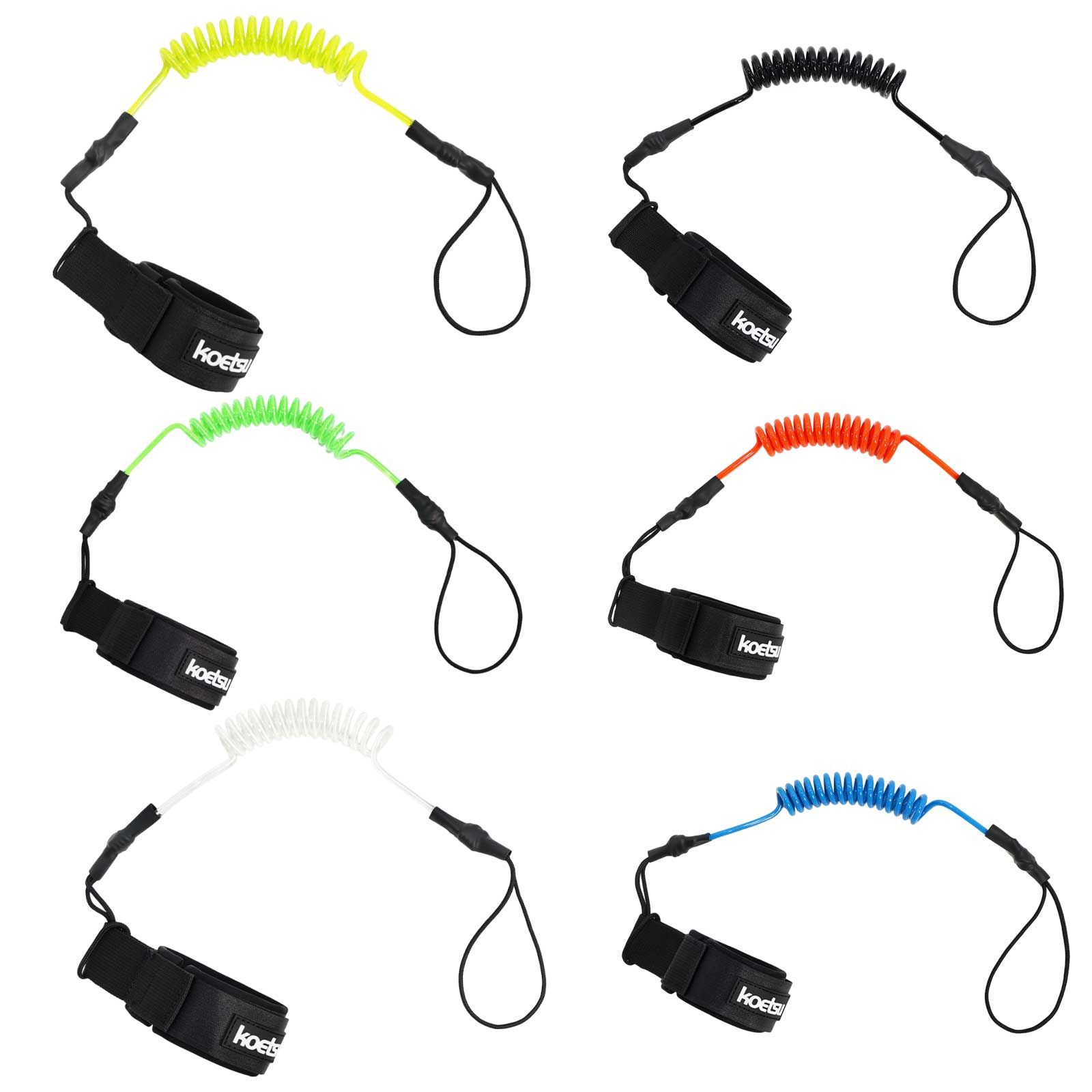 Coiled Bodyboarding Leash TPU  - огляд і ціна Stand Up Paddle Leash