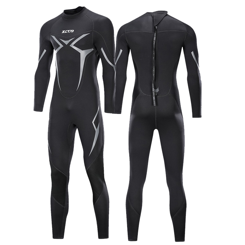 Neoprene Wetsuit 3mm Mens Long - огляд і ціна Wetsuit 3Mm Neoprene