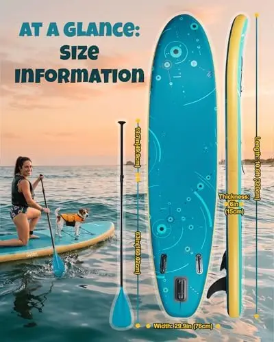 Extra Wide Iatable Stand Up Pa - огляд і ціна Stand Up Paddle Leash