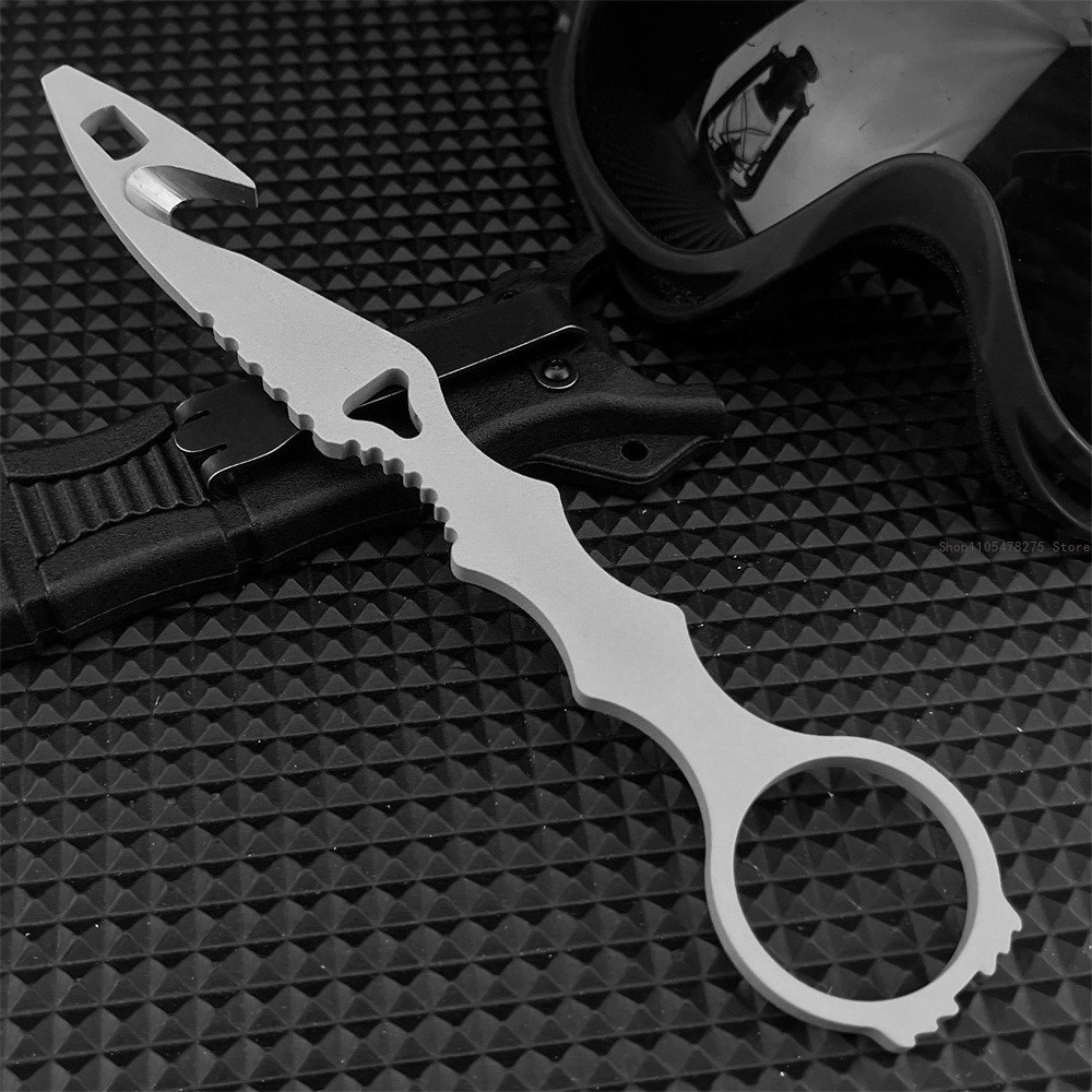 Fixed Blade Knife with Sheath  - огляд і ціна Dive Knife Titanium