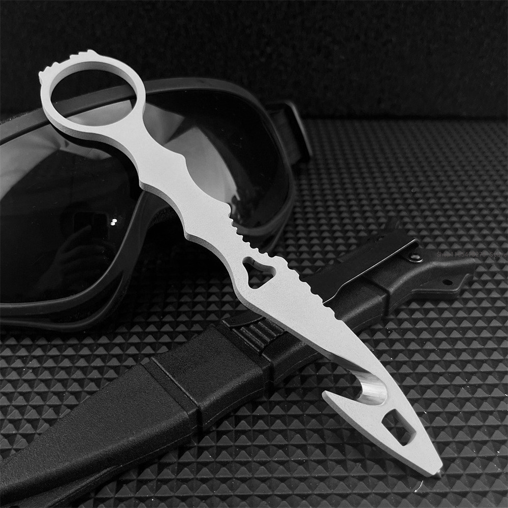 Fixed Blade Knife with Sheath  - огляд і ціна Dive Knife Titanium