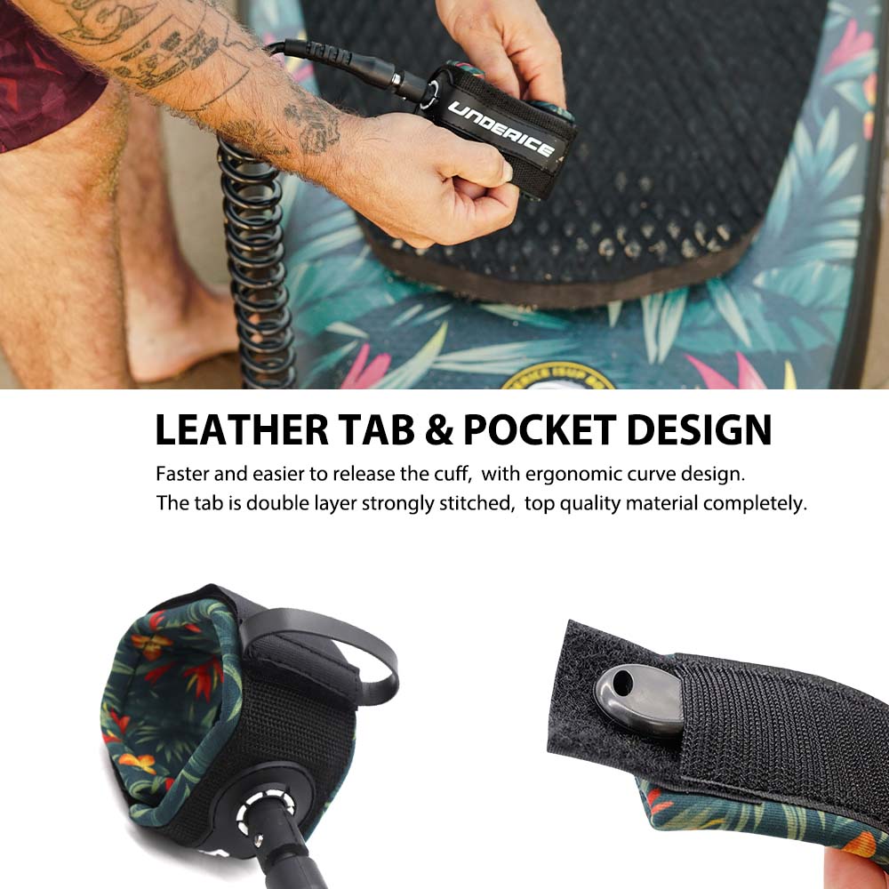 SUP Paddle Leash 7MM10FT Surfi - огляд і ціна Stand Up Paddle Leash