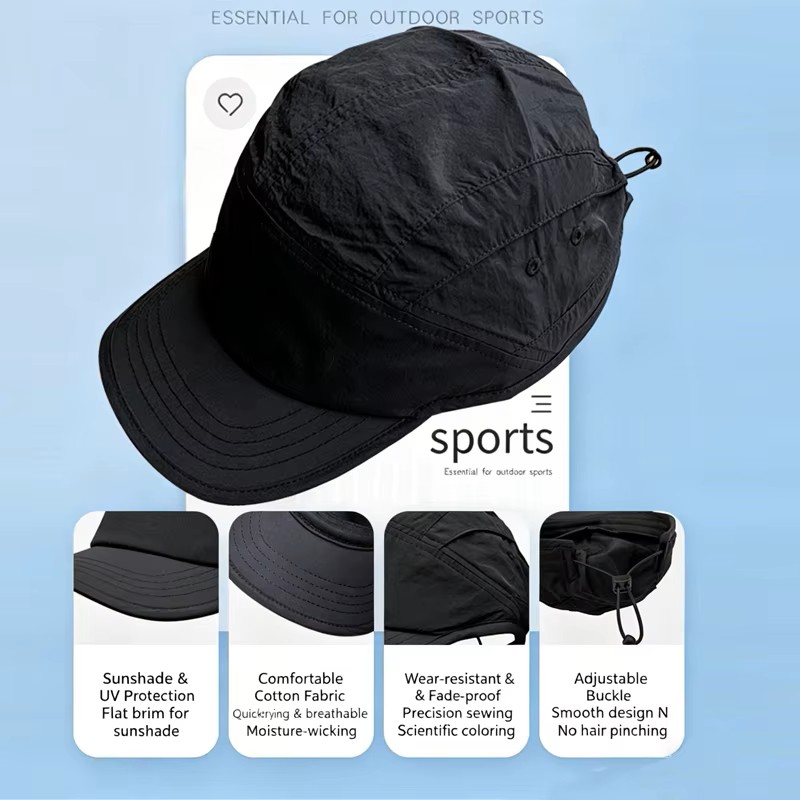 Unisex Quick-Dry Baseball Cap  - огляд і ціна Aquatic Sports Cap