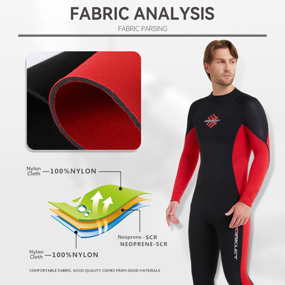 Men's 3mm Neoprene Snorkeling  - огляд і ціна Wetsuit 3Mm Neoprene