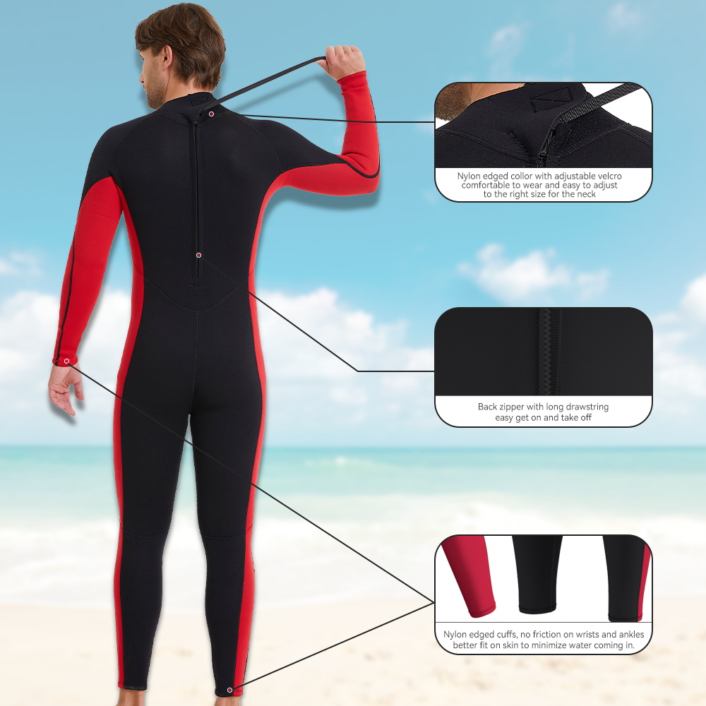 Men's 3mm Neoprene Snorkeling  - огляд і ціна Wetsuit 3Mm Neoprene