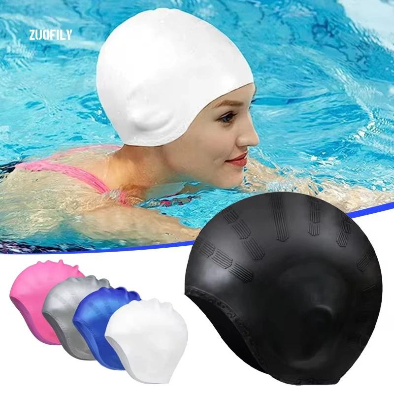 Large Silicone Swimming Cap wi - огляд і ціна Aquatic Sports Cap