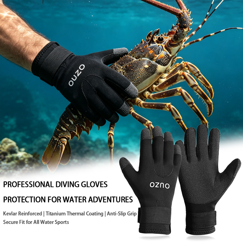 3mm Diving Gloves - CR Titaniu - огляд і ціна Spearfishing Glove