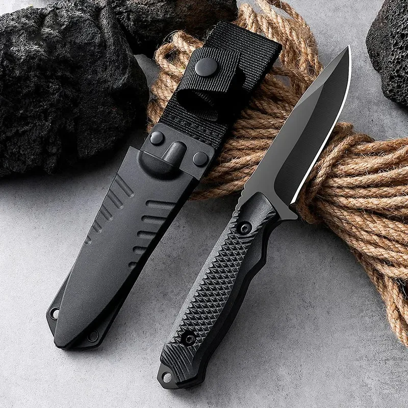 1 stainless steel sheath pocke - огляд і ціна Dive Knife Titanium