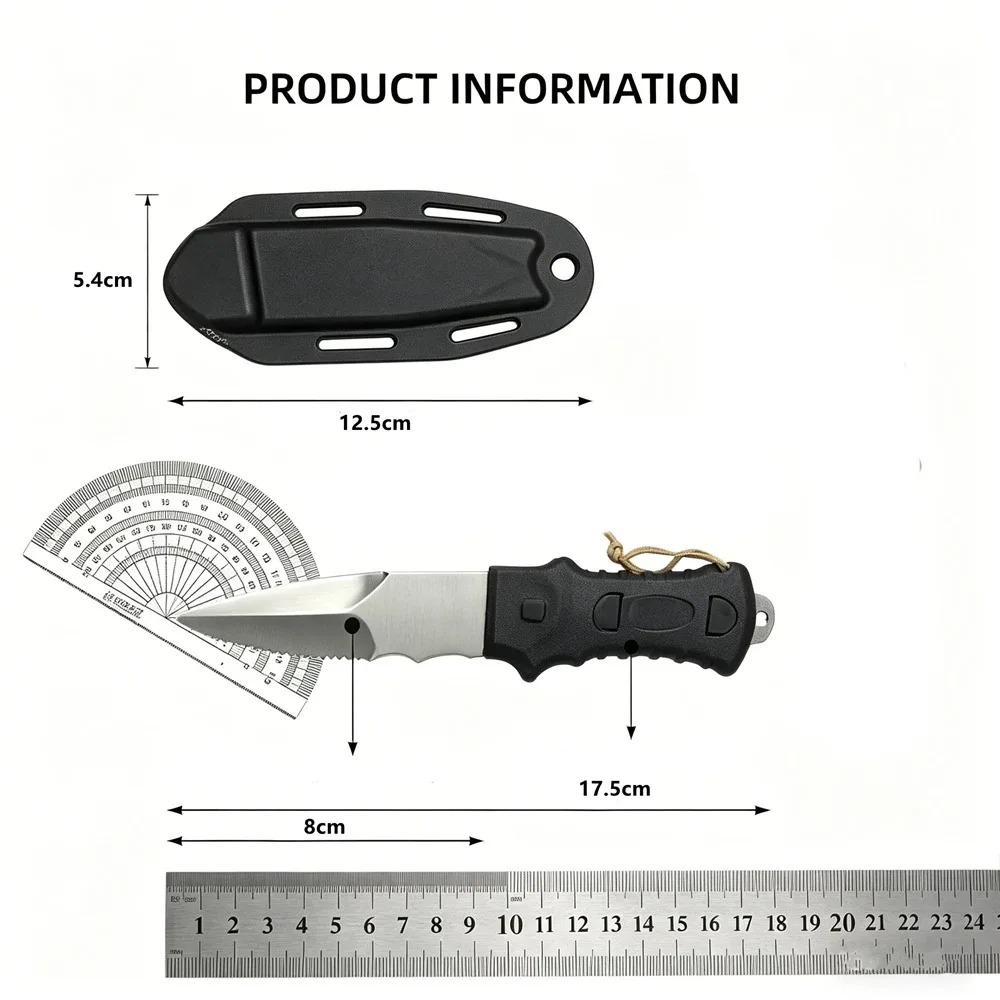 Outdoor Water Rescue Knife Spe - огляд і ціна Dive Knife Titanium