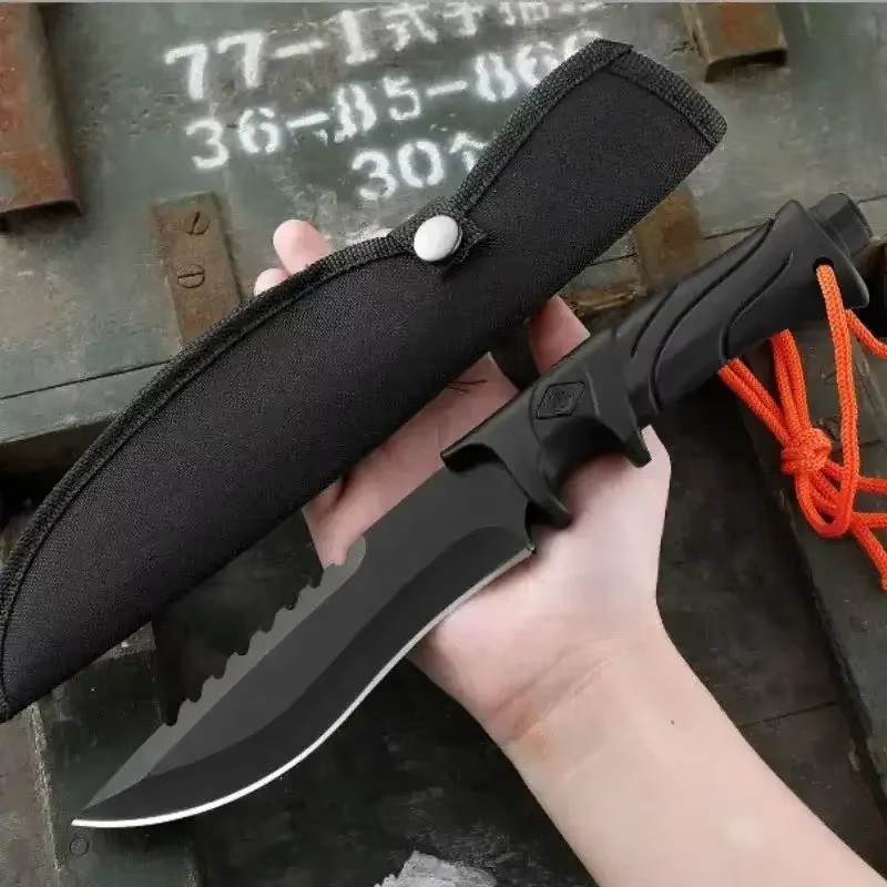Outdoor High hardness straight - огляд і ціна Dive Knife Titanium