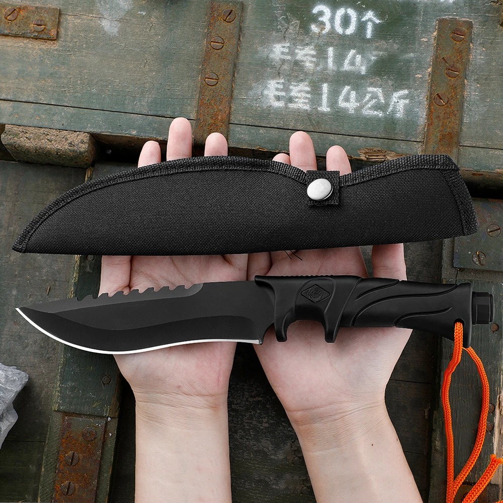 Outdoor High hardness straight - огляд і ціна Dive Knife Titanium