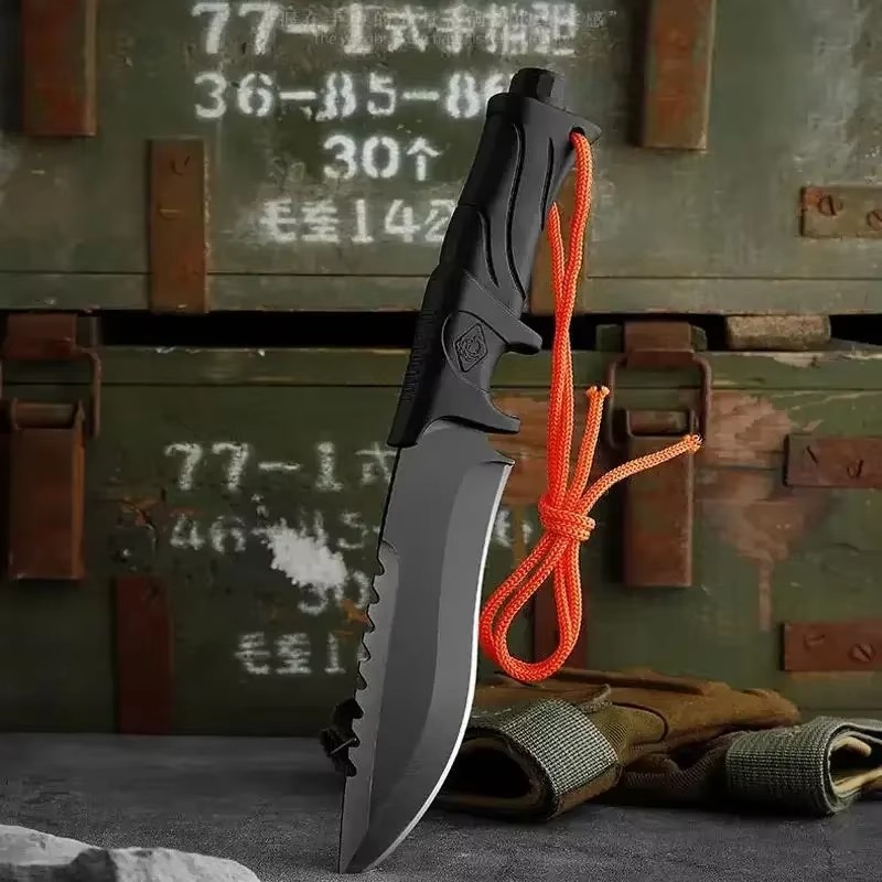 Outdoor High hardness straight - огляд і ціна Dive Knife Titanium
