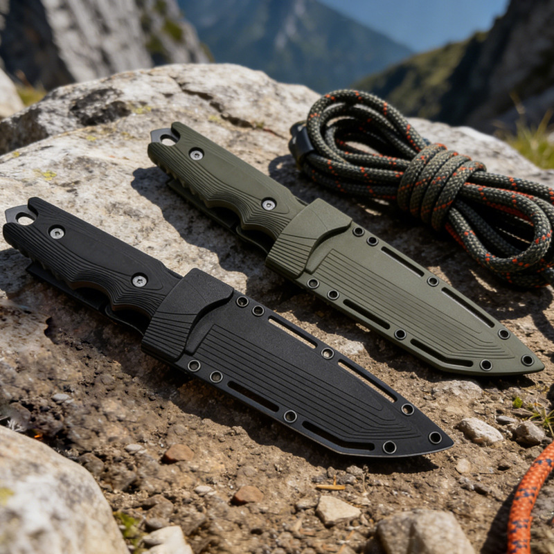 8071 High Quality Stainless St - огляд і ціна Dive Knife Titanium