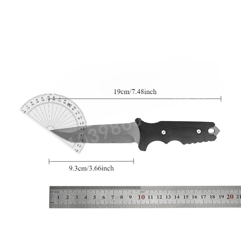 8071 High Quality Stainless St - огляд і ціна Dive Knife Titanium
