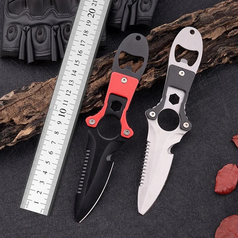 Stainless steel multifunctiona - огляд і ціна Dive Knife Titanium