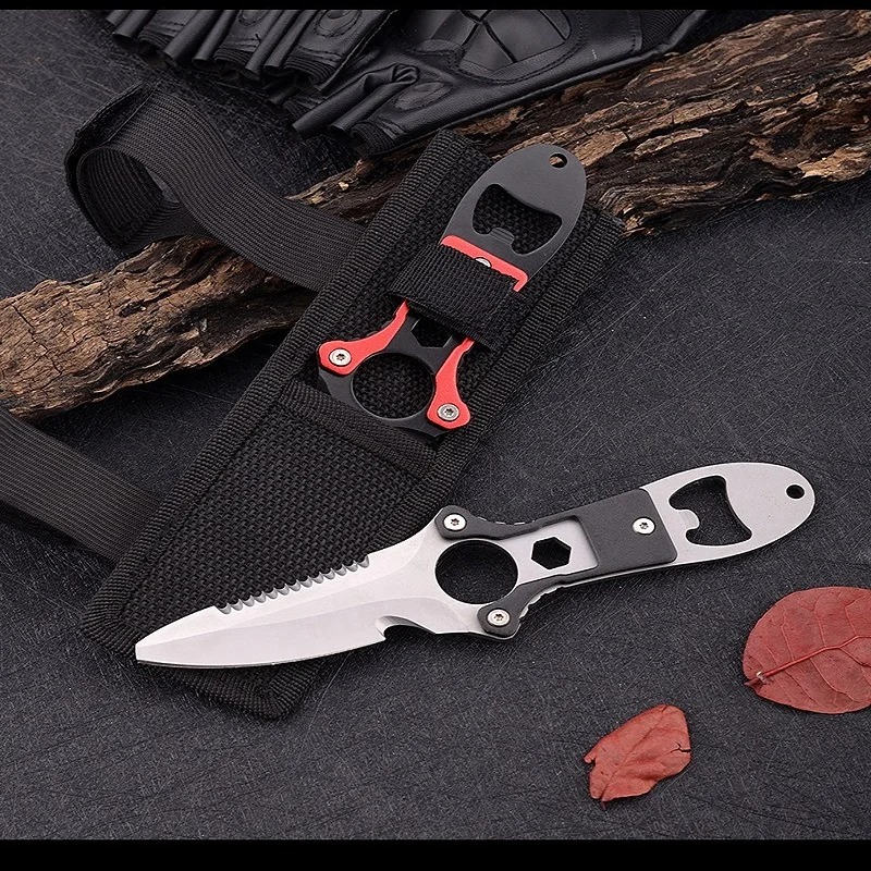 Stainless steel multifunctiona - огляд і ціна Dive Knife Titanium