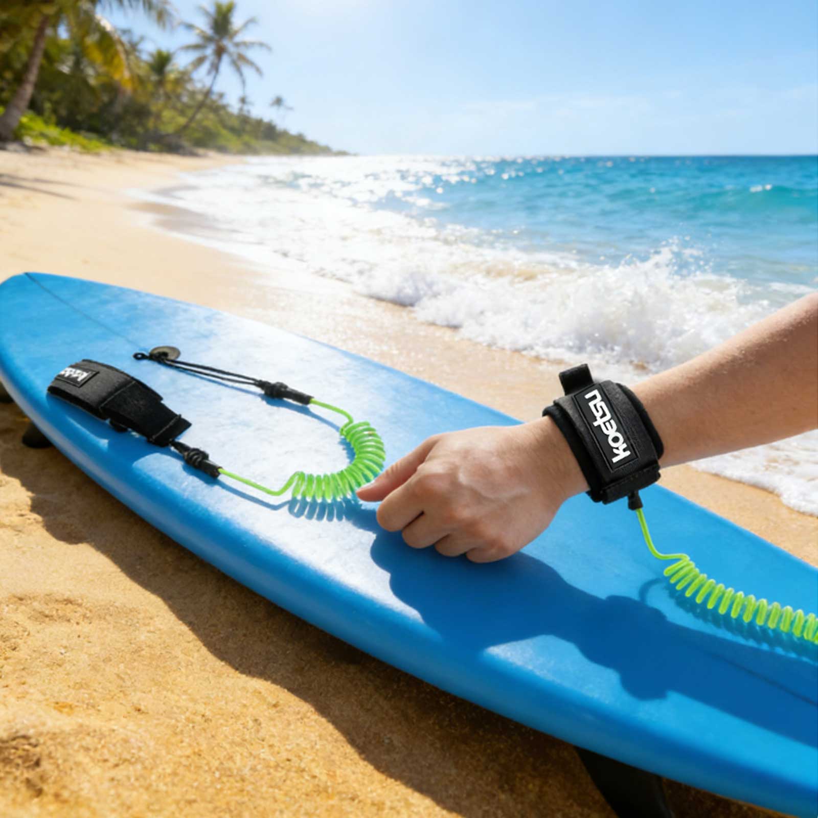 SUP Paddle Board Leash TPU Mat - огляд і ціна Stand Up Paddle Leash